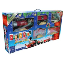 5 Carriage North Pole Express Train Set With Remote Control