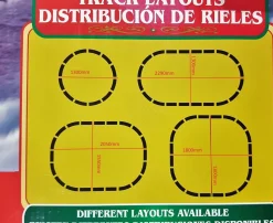 5 Carriage North Pole Express Train Set With Remote Control