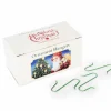 100 Green Ornament Hangers