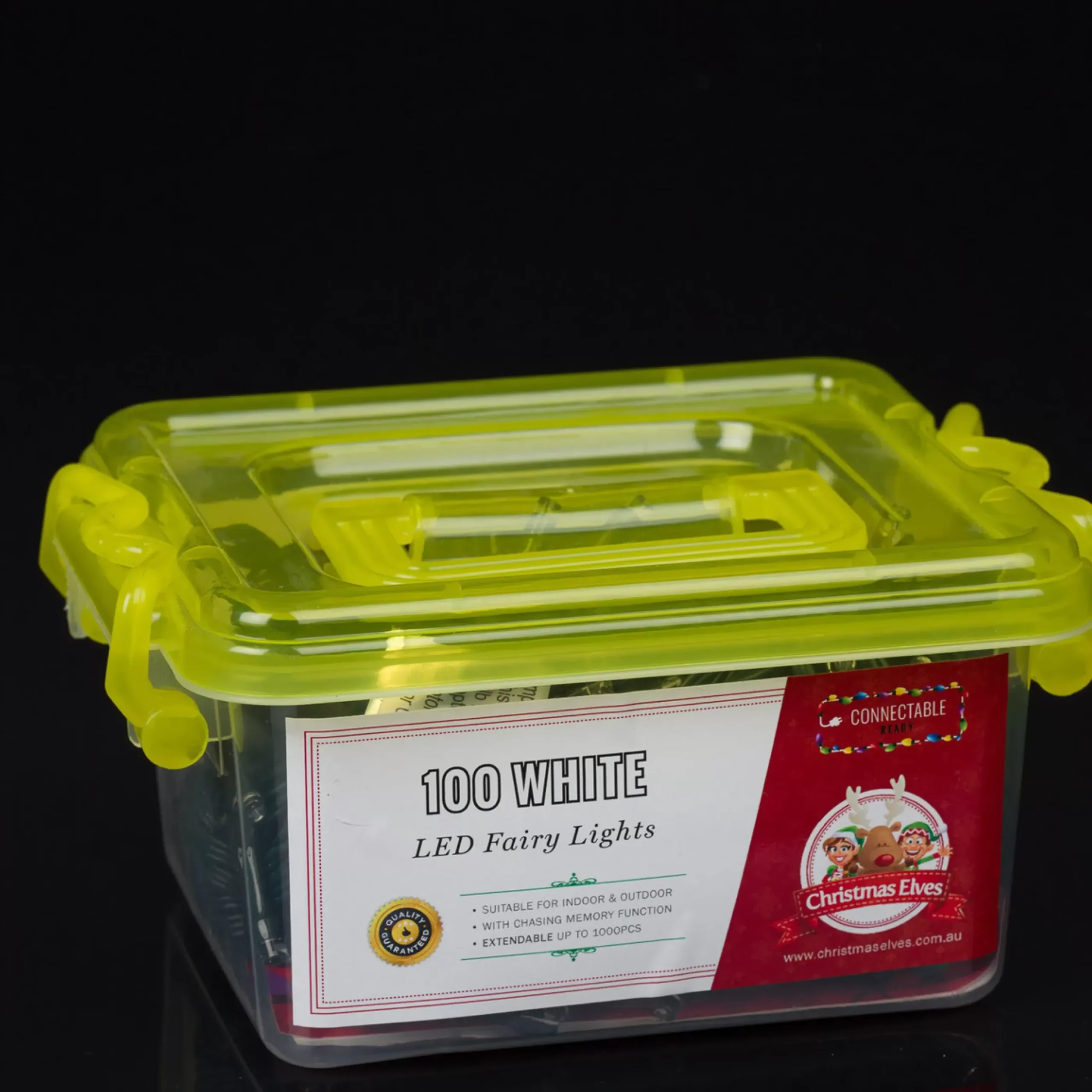 100 Led Connectable Fairy Lights - White