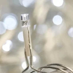 400 Led Connectable Fairy Lights White - Clear Wire