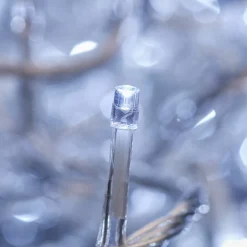 100 Led Connectable Fairy Lights White - Clear Wire