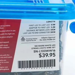 100 Led Connectable Fairy Lights - Warm White