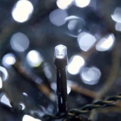 400 Led Connectable Icicle Lights - White