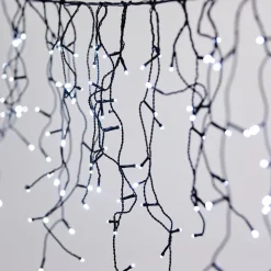 400 Led Connectable Icicle Lights - White