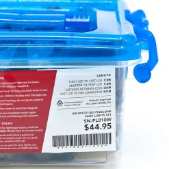 100 Led Connectable Pinecone Lights - White