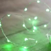 40 Led Copper Battery Operated Fairy Lights - Green