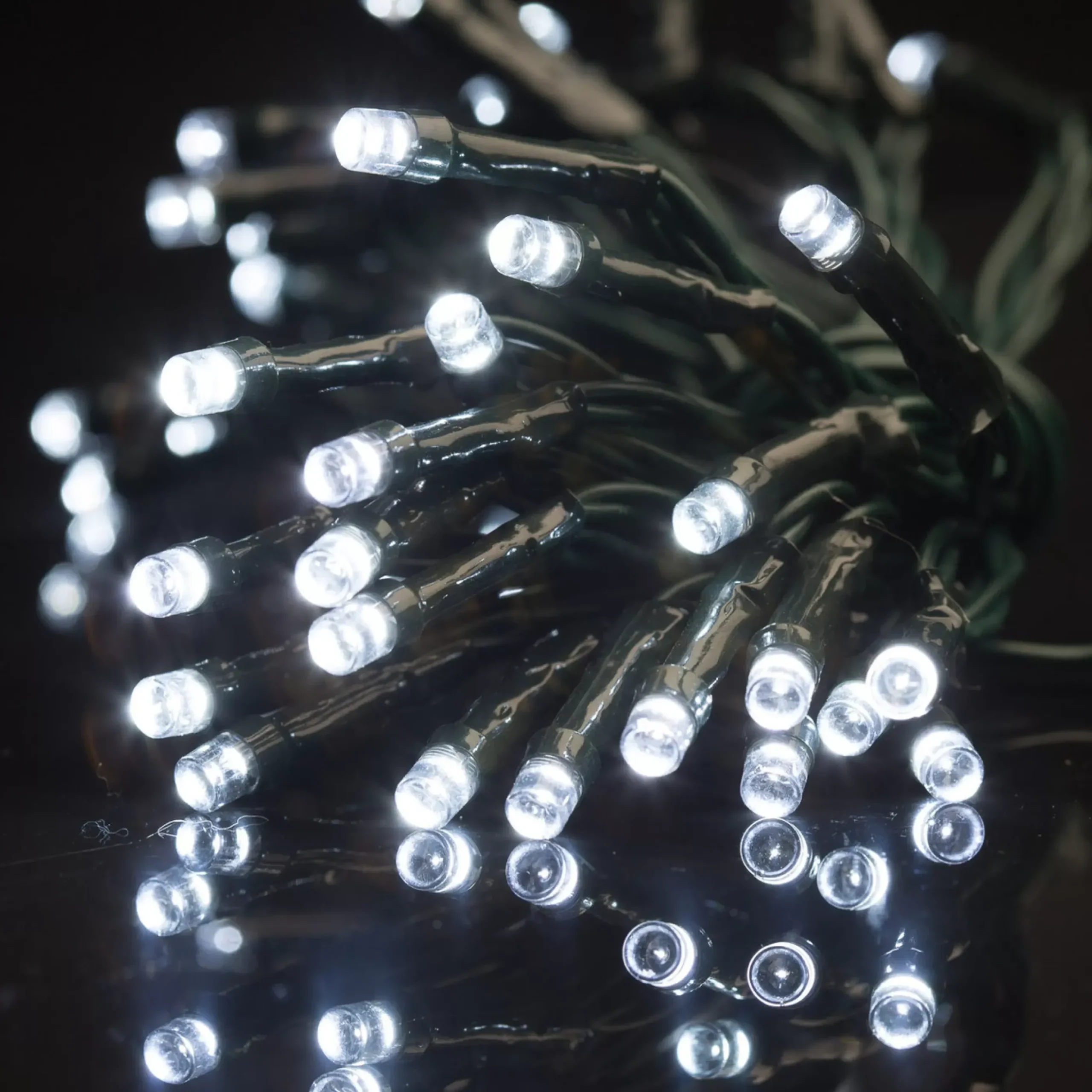 40 Led Fairy Lights Battery Operated - White