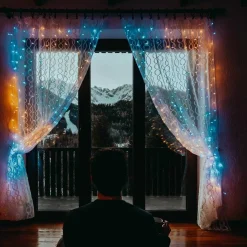 210 Led Twinkly App-Controlled Smart Curtain Lights - Rgb + W