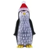 Acrylic Penguin With Christmas Hat - 98Cm