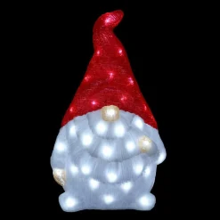 Acrylic Red Santa Gnome - 50Cm