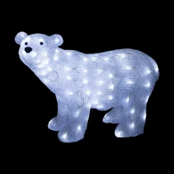 Acrylic White Polar Bear - 42Cm