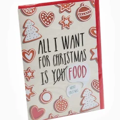All I Want For Christmas Is Food Card