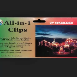 All In 1 Gutter Mount Light Clip (Pack Of 100)