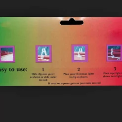 All In 1 Gutter Mount Light Clip (Pack Of 100)