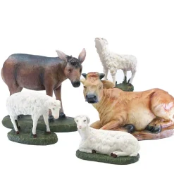 Animal Nativity Collection (Set Of 5) - Suits 35Cm Nativity