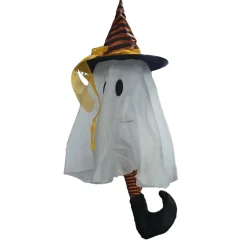 Animated Kicking Hanging Ghost - 65Cm