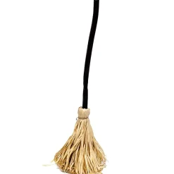 Animated Shaking Broom Red Light And Sound - 66Cm