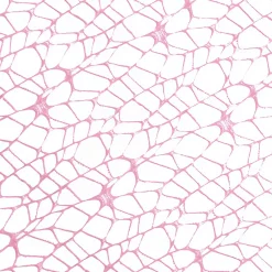 Baby Pink Lace Spider Mesh Roll - 4.5M