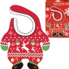 Baby Ugly Christmas Sweater Bib - 30Cm