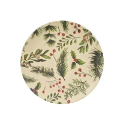 Bamboo Fibre Side Plate (7 Styles) - 20Cm