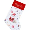 Barney Saves Christmas Barney Santa Stocking - 65Cm