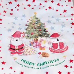 Barney Saves Christmas Tractor Ride Santa Stocking - 65Cm