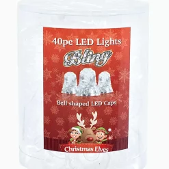 Bell Led Light Cap (Pack Of 40)