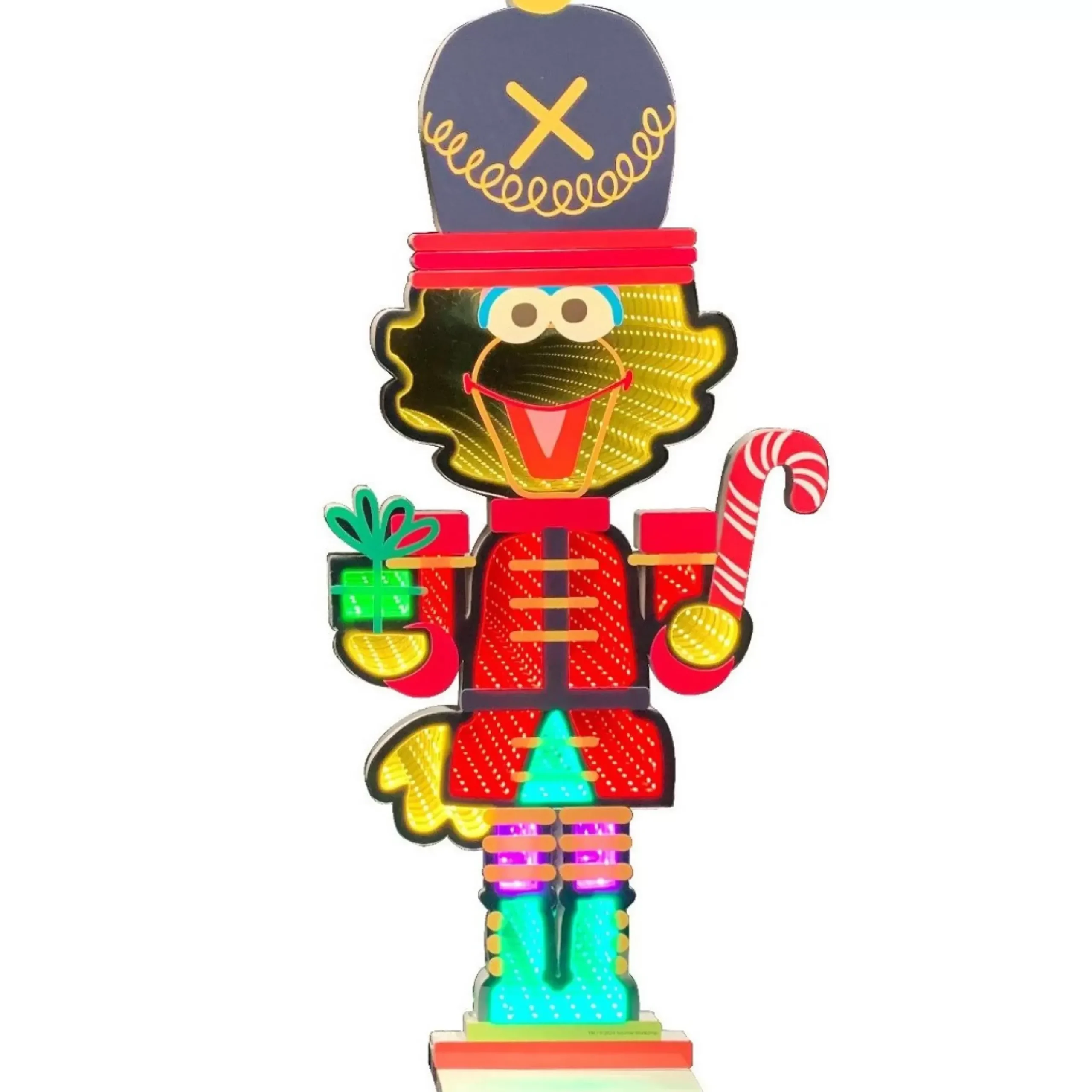 Big Bird Nutcracker Infinity Light (Indoor) - 80Cm