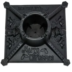 Black Christmas Tree Stand - 80Cm