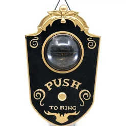 Black Halloween Doorbell - 18Cm
