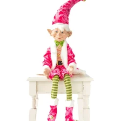 Charleston Pink Green Elf - 75Cm