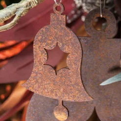 Christmas Bell Decoration Garden Art - 9Cm