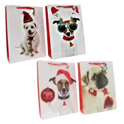 Christmas Dog Gift Bag - 42Cm