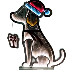 Christmas Dog Infinity Light - 78Cm