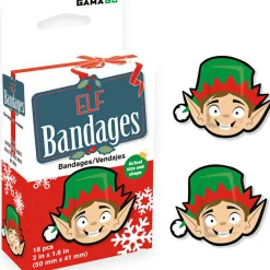 Christmas Elf Bandages (Pack Of 18) - 5Cm