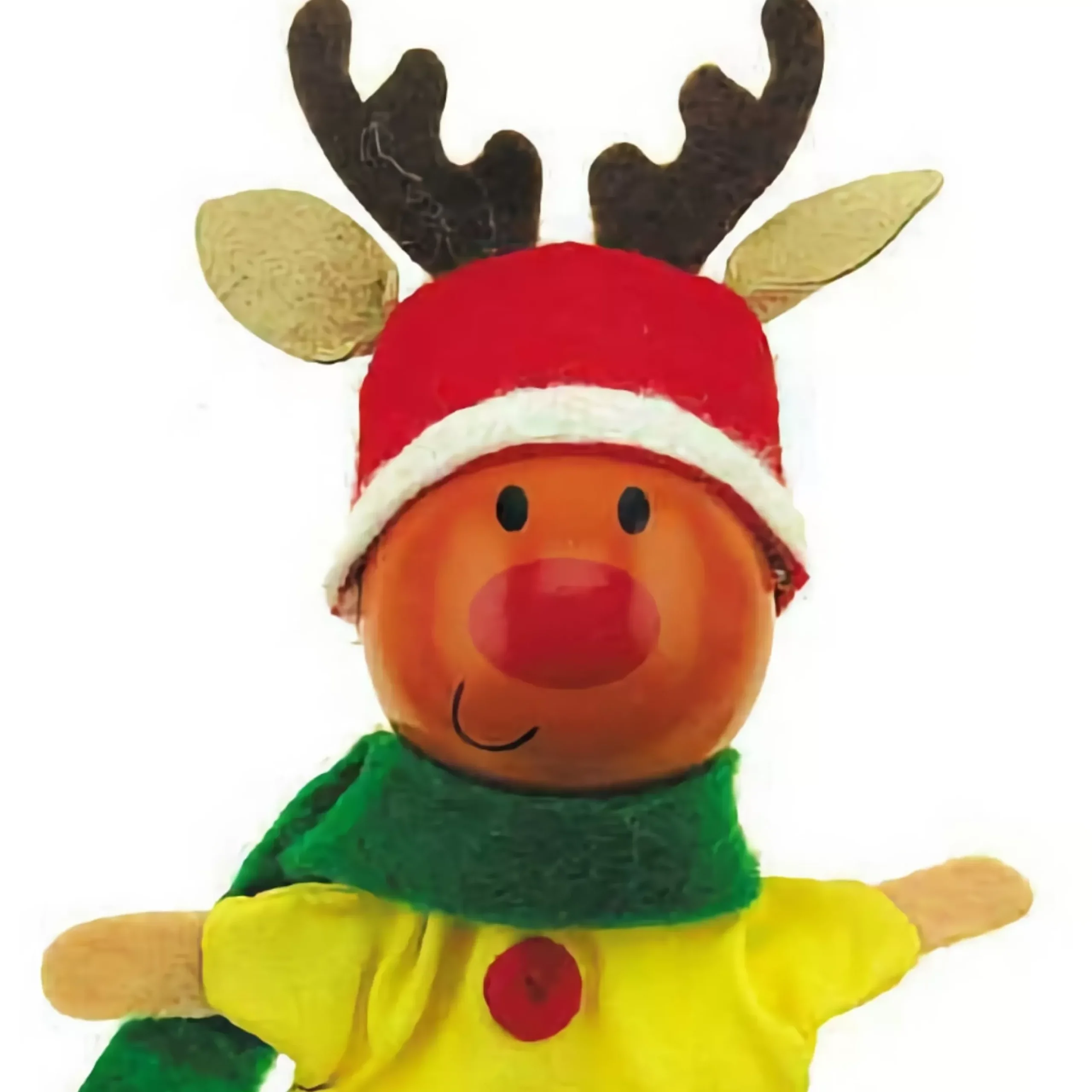 Christmas Festive Finger Puppet (3 Styles) - 10Cm
