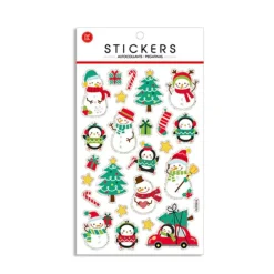 Christmas Foam Holographic Stickers