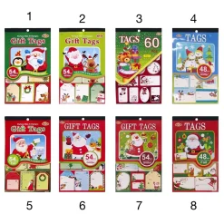 Christmas Glitter Or Foil Gift Tags