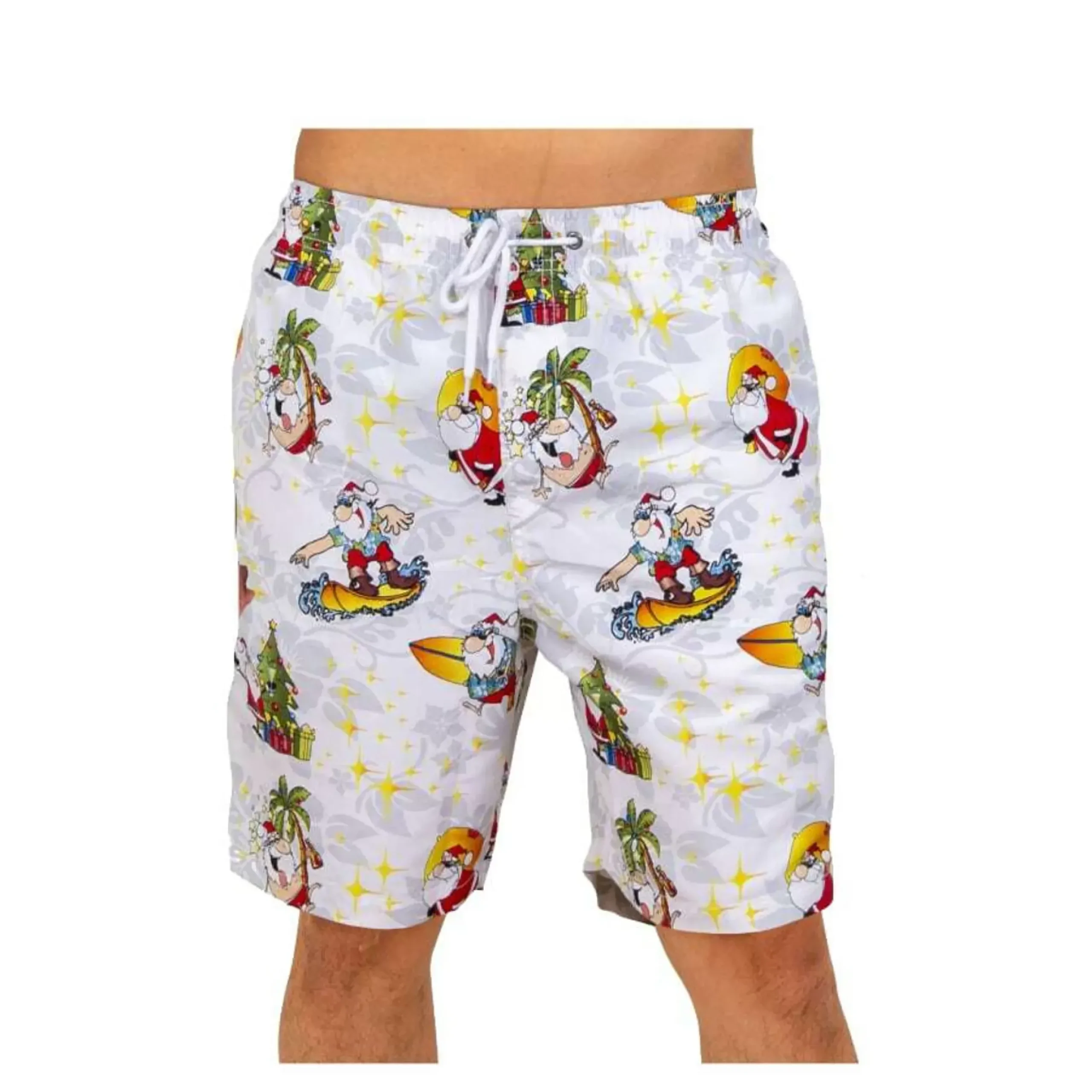 Christmas Hawaiian Board Shorts