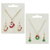 Christmas Jewellery (2 Styles) Set Of 3