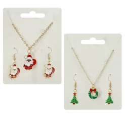 Christmas Jewellery (2 Styles) Set Of 3