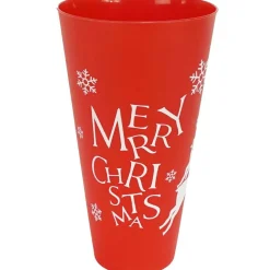 Christmas Mega Plastic Cup - 21Cm