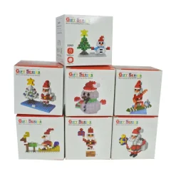 Christmas Micro Size Building Block Set (7 Designs)