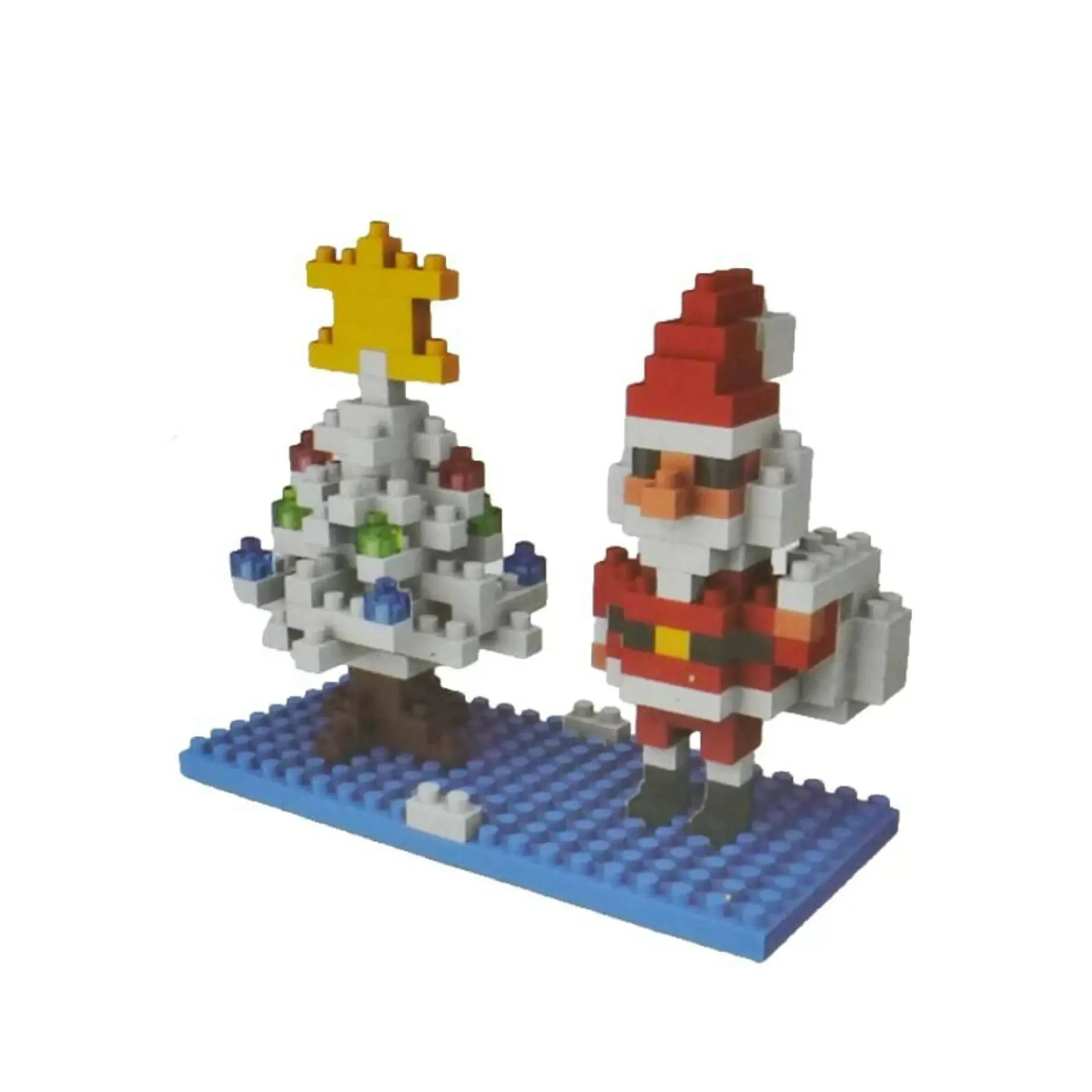 Christmas Micro Size Building Block Set (7 Designs)