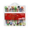 Christmas Pencils With Erasers (Pack Of 12)