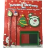 Christmas Pens And Stamps Stationery Set