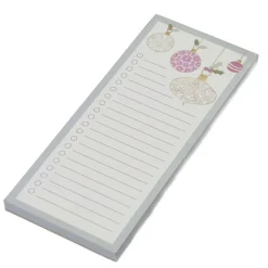 Christmas Swirl Shopping Notepad - 21Cm