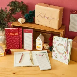 Christmas Swirl Shopping Notepad - 21Cm