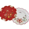 Christmas Table Embroidered Placemats (2 Styles)